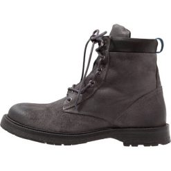Botki damskie: Pier One Botki sznurowane grey