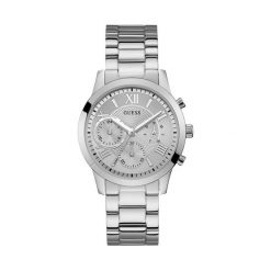 Zegarek GUESS - Solar W1070L1 SILVER TONE/SILVER TONE. Szare zegarki damskie Guess. W wyprzedaży za 619,00 zł.