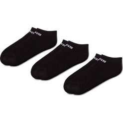 Zestaw 3 par niskich skarpet męskich VANS - Classic Kick VN000XSXBLK Black. Czarne skarpetki męskie Vans, z elastanu. Za 49,00 zł.