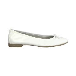 Tamaris Balerinki biały female biały 36. Białe baleriny damskie Tamaris, bez wzorów, ze skóry, eleganckie, bez obcasa. Za 199,00 zł.