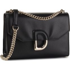 Torebka DKNY - Von-Flp Shouldr R943HF99 Blk/Gold BGD. Czarne torebki klasyczne damskie DKNY, bez wzorów, ze skóry, wizytowe, bez dodatków. Za 1069,00 zł.