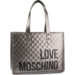 Torebka LOVE MOSCHINO - JC4210PP08KB0906 Fucile. Szare torebki klasyczne damskie Love Moschino, bez wzorów, ze skóry ekologicznej, klasyczne, bez dodatków. W wyprzedaży za 449,00 zł.