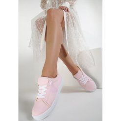 Różowe Buty Sportowe Lost My Way. Różowe buty sportowe damskie Renee, bez wzorów, sportowe. W wyprzedaży za 54,99 zł.