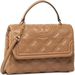 Torebka TORY BURCH - Fleming Soft Top 62092 Tiramisu 227. Pomarańczowe topy damskie Tory Burch, bez wzorów, ze skóry, klasyczne, bez dodatków. W wyprzedaży za 2119,00 zł.