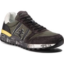 Sneakersy PREMIATA - Lander 3244 Zielony. Zielone sneakersy męskie marki Premiata, na co dzień, bez wzorów, z zamszu, klasyczne, bez zapięcia. W wyprzedaży za 519,00 zł.