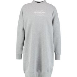 Sukienki hiszpanki: Calvin Klein Jeans DENVER TRUE ICON DRESS Sukienka letnia mid grey heather