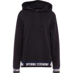 Bluzy damskie: Opening Ceremony LOGO HOODIE Bluza z kapturem black