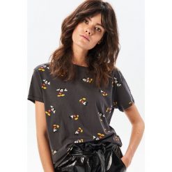 T-shirt Mickey Mouse - Szary. Szare t-shirty damskie marki Reserved, l, z motywem z bajki. Za 39,99 zł.