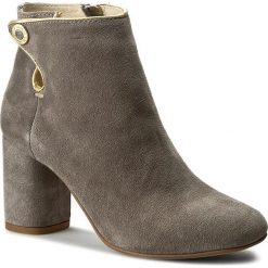 Botki EVA MINGE - Isabell 1E 17SM1372124ES 249. Szare buty zimowe damskie Eva Minge, ze skóry, eleganckie. W wyprzedaży za 259,00 zł.