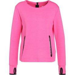 Bluzy damskie: Superdry SPORT GYM TECH LUXE CREW Bluza vibe pink