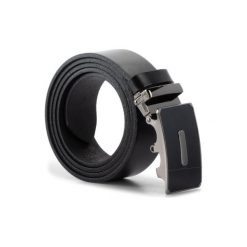 PASEK LASOCKI 2M2-015-SS19 Czarny. Czarne paski męskie Lasocki, w paski, ze skóry. Za 69,99 zł.