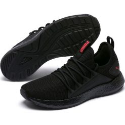 Puma NRGY Neko Black Black 46. Czarne buty sportowe męskie Puma, bez zapięcia, do biegania. W wyprzedaży za 295,00 zł.