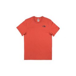 T-shirty z krótkim rękawem The North Face S/S RED BOX Camiseta Classic. Pomarańczowe t-shirty męskie marki The North Face, s, bez wzorów, bez kołnierzyka, krótkie. Za 141,35 zł.
