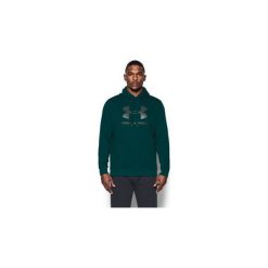Bejsbolówki męskie: Under Armour Bluza męska Rival Fitted Graphic Hoodie zielona r. XL (1302294-919)