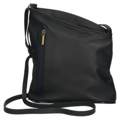 Arturo Vannini Torebka Crossbody Czarna. Czarne torebki klasyczne damskie Arturo Vannini, bez wzorów, bez dodatków. Za 269,00 zł.