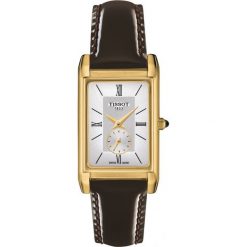 PROMOCJA ZEGAREK TISSOT PRESTIGIOUS LADY QUARTZ T923.335.16.038.00. Szare zegarki damskie marki TISSOT, złote. W wyprzedaży za 8360,00 zł.