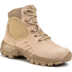 Buty BATES - Delta 6 E04906 Desert/Tan/Bronceado. Brązowe buty trekkingowe damskie Bates, bez wzorów, ze skóry, bez obcasa, bez zapięcia. W wyprzedaży za 419,00 zł.