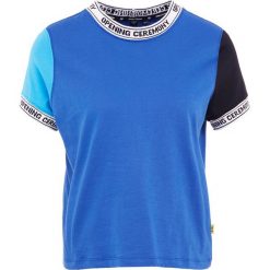 T-shirty damskie: Opening Ceremony TRIM FEM TEE Tshirt z nadrukiem railroad blue