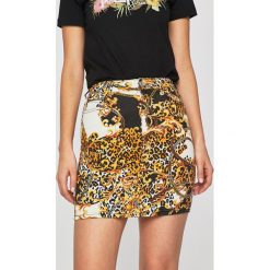 Tally Weijl - Spódnica. Brązowe spódniczki damskie TALLY WEIJL, na co dzień, bez wzorów, z elastanu, mini, proste. Za 129,90 zł.
