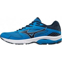 Mizuno Wave Surge Directblue/Dressblue/Whi 43.0. Niebieskie buty sportowe męskie marki Mizuno, bez zapięcia, do biegania, mizuno wave. W wyprzedaży za 289,00 zł.
