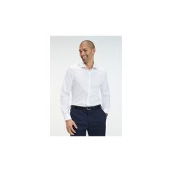 Koszule z krótkim rękawem Tommy Hilfiger TT0TT05565 FLWX COLLAR. Białe koszule męskie TOMMY HILFIGER, m, bez wzorów, bez kołnierzyka, z krótkim rękawem. Za 345,38 zł.