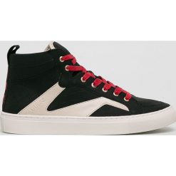 Guess Jeans - Buty. Czarne sneakersy męskie Guess Jeans, na sznurówki. W wyprzedaży za 299,90 zł.
