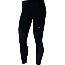 Legginsy Nike Epic Lux 7/8 Tights W Czarne. Czarne spodnie damskie Nike, na lato, bez wzorów, do biegania, dri-fit (nike). Za 389,99 zł.