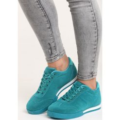 Niebieskie Buty Sportowe War is Won. Pomarańczowe buty sportowe damskie marki Born2be, z materiału. Za 34,99 zł.