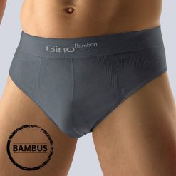Slipy męskie: Slipy Bambo standardowe Grey