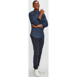 Blend - Koszula. Niebieskie koszule męskie Blend, s, bez wzorów, z bawełny, casualowe, button down, z długim rękawem. W wyprzedaży za 69,90 zł.