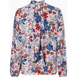 Essentiel Antwerp - Bluzka damska, czarny. Czarne bluzki damskie Essentiel Antwerp, w kwiaty, eleganckie, bez kołnierzyka, bez rękawów. Za 729,95 zł.