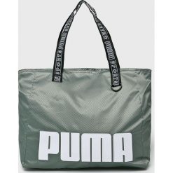 Puma - Torba. Zielone torebki klasyczne damskie marki Puma, z poliesteru, sportowe, na ramię. W wyprzedaży za 159,90 zł.