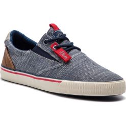 Tenisówki S.OLIVER - 5-13604-22 Denim 802. Niebieskie półbuty męskie S.Oliver, bez wzorów, z gumy, bez zapięcia. Za 149,90 zł.