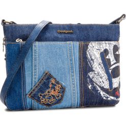 Torebka DESIGUAL - 18WAXD13 5008. Niebieskie torebki klasyczne damskie Desigual, z materiału. Za 299,90 zł.