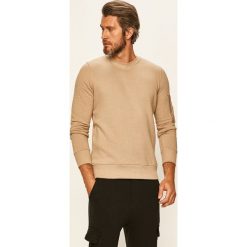 Brave Soul - Bluza. Brązowe bluzy męskie Brave Soul, s, bez wzorów, z bawełny, z okrągłym kołnierzem, bez rękawów, bez kaptura. Za 69,90 zł.
