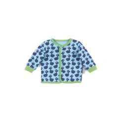 Sigikid Boys Kurteczka Jersey sky blue - niebieski. Niebieskie bluzy niemowlęce marki SIGIKID, z bawełny. Za 99,00 zł.
