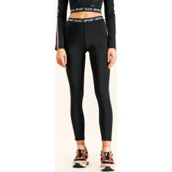 Legginsy Liu Jo Sport Pant. Jersey T69074 J7912. Czarne spodnie damskie Liu Jo Sport, m, z jersey. W wyprzedaży za 279,00 zł.