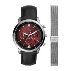 Zegarek Fossil Neutra Chrono. Szare zegarki męskie srebrne. Za 699,00 zł.