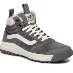 Sneakersy VANS - Ultrarange Hi DI VN0A4BU5XND1 (Mte) Sherpa/Quiet Shade. Szare półbuty damskie Vans, ze skóry. W wyprzedaży za 289,00 zł.