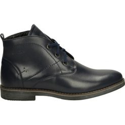 Botki męskie - 510 PELLE BLU. Czarne botki męskie Venezia, z gumy. Za 219,00 zł.