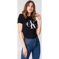 T-shirty damskie: Calvin Klein T-shirt Shrunken - Black