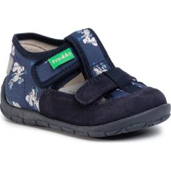 Kapcie FRODDO - G1700249-6 M Blue. Niebieskie sandały chłopięce Froddo, ze skóry. Za 159,00 zł.