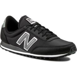 Sneakersy NEW BALANCE - U410CC Czarny. Czarne półbuty damskie New Balance, na co dzień, bez wzorów, ze skóry ekologicznej, klasyczne, na sznurówki. W wyprzedaży za 219,00 zł.