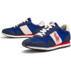 POLO RALPH LAUREN TRAIN 90-PP > 809793816001. Sneakersy męskie Ralph Lauren, na sznurówki. Za 499,99 zł.
