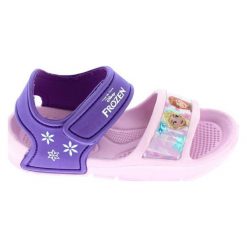 Disney By Arnetta Sandały Dziewczęce Frozen 25 Różowe/Fioletowe. Różowe sandały dziewczęce Disney By Arnetta, bez zapięcia. Za 49,00 zł.