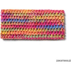 Apaszki damskie: Opaska ręcznie dziana BETSI PASTEL handmade