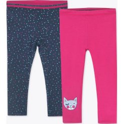 Coccodrillo - Legginsy dziecięce 68-86 cm (2-pak). Spodnie dziewczęce COCCODRILLO, z nadrukiem, z dzianiny. Za 49,90 zł.