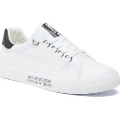 Sneakersy BIG STAR - EE174337 White/Black. Białe sneakersy męskie BIG STAR, bez zapięcia. Za 139,00 zł.