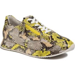 Sneakersy HÖGL - 9-101327 Lemon 8400. Brązowe półbuty damskie HÖGL, ze skóry. Za 799,00 zł.