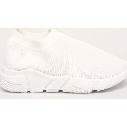 Answear - Buty. Białe buty sportowe damskie ANSWEAR, bez wzorów, z gumy, sportowe. Za 99,90 zł.